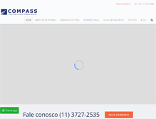 Tablet Screenshot of compass.adm.br