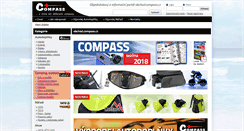 Desktop Screenshot of obchod.compass.cz